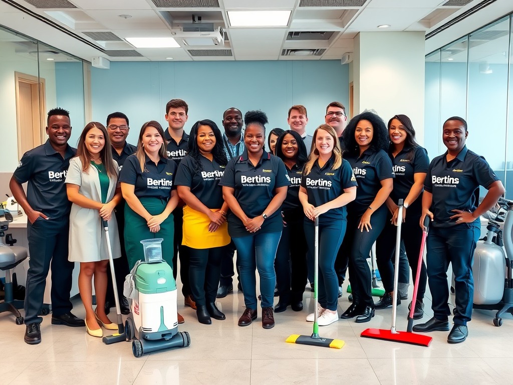 Bertin's Cleaning Services team