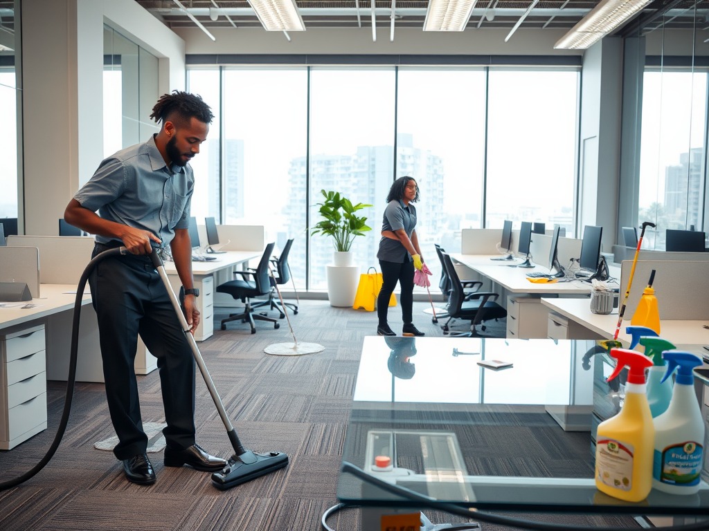 Commercial cleaning service