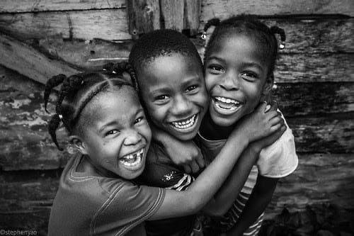 Children learning in classroom